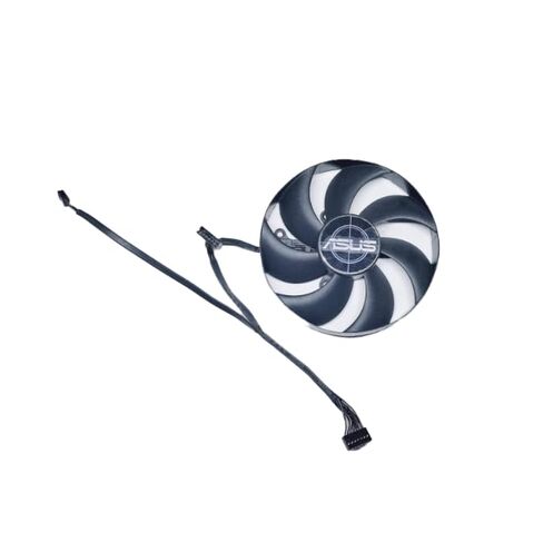 BestParts CF1015U12D 6 Pin DC 12V 6 واط 12 فولت 16 ديسيبل 95 مم بطاقة رسومات فيديو GPU استبدال مروحة تبريد ASUS Strix TUF RTX 4090 RTX4080S 4090 RX 7900 TUF RX 7900 XT 7900xt 20G in Saudi Arabia