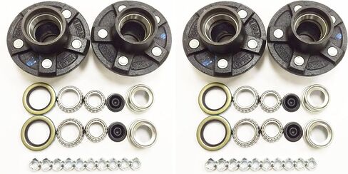 LIBRA Trailer 5 Lugs Idler Hub Kits 5 on 4.5 5x4.5 for 3500 lbs Axle 22017K Pack 2 in Saudi Arabia