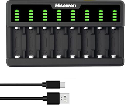 Arlo Battery Charger for Arlo Wireless Cameras VMC3030 VMK3200 VMS3330 3430 3530 and Flashlight (Not Included Batteries) in Kuwait