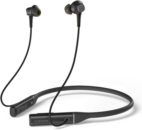 Avantree Loop Dock - سماعات أذن Auracast وBluetooth مع قاعدة شحن منسدلة، صوت منخفض الكمون، 3 أوضاع EQ مع صوت واضح، مريح للارتداء طوال اليوم للتلفزيون والكمبيوتر الشخصي والهاتف والاستماع اليومي in Kuwait