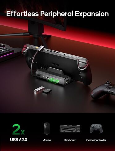 JSAUX 5-in-1 Steam Deck Dock+Stand Bundle in Saudi Arabia