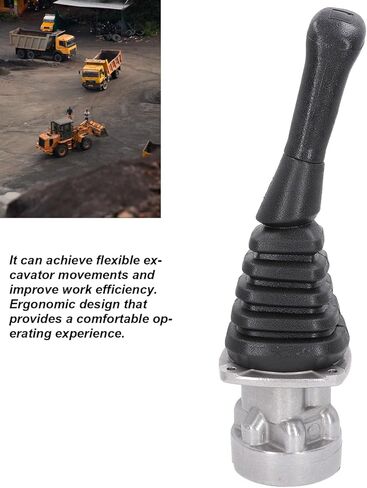 Excavator Joystick for EC210 EC290, Alloy Steel Joystick Controller Operating Handle Control Rod Excavator Accessory, Ergonomic Design, Excavator Control Handle for Replacement in Kuwait