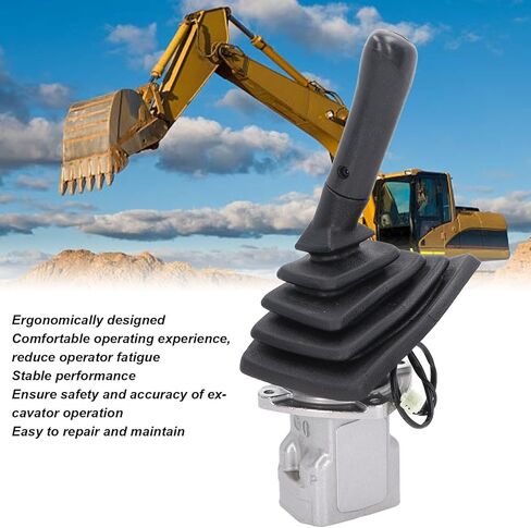 عصا التحكم للحفارة لـ Kobelco SK200 8، مجموعة عصا التحكم للحفارة، مجموعة وحدة التحكم بعصا التحكم المصنوعة من سبائك الصلب، استبدال صمام التحكم الصحيح، سهلة الإصلاح والصيانة in Kuwait
