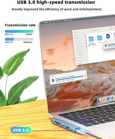 USB C Splitter Macbook Hub لمحول IPhone (5in1) منفذ قارئ بطاقة SD ومحطة إرساء متعددة المنافذ لجهاز IPad Pro لملحقات الكمبيوتر المحمول Apple Thunderbolt Type C كابل شاحن متوافق مع Samsung OTG 9 in Saudi Arabia