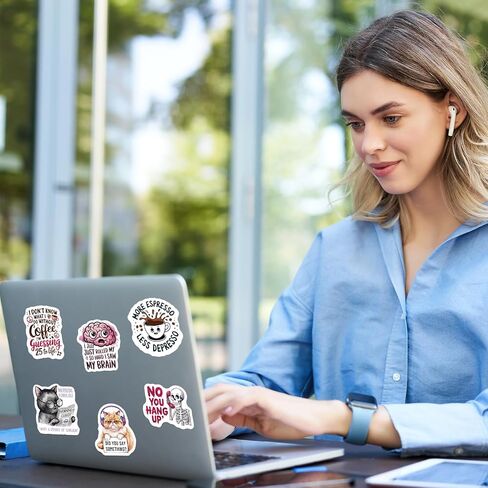 Fancy Land Funny Stickers for Adults Vinyl Sarcastic Sticker for Water Bottle Waterproof Cool Snarky Meme Decals for Scrapbook Laptop Hard Hats Decor Supplies 100Pcs in Saudi Arabia