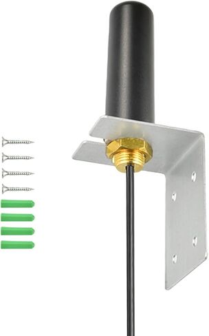 Boobrie Dual Band WiFi Antenna 2.4Ghz 5Ghz/5.8Ghz Indoor Outdoor Omnidirectional WiFi Antenna 5 dBi Gain SMA Male & RP-SMA Male Connector for WiFi Router Hotspot PCI Card IoT Gateways Security Camera in Saudi Arabia