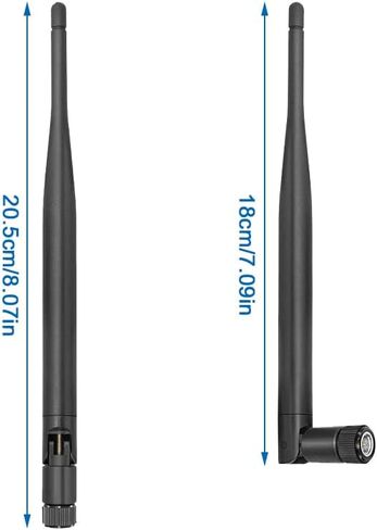 2 قطعة هوائي LoRa 915 ميجا هرتز 5dBi كسب موصل SMA ذكر متعدد الاتجاهات + 2 قطعة كابل تمديد IPEX للوحة تطوير LoRa، مراقبة الأمان، المنزل الذكي in Saudi Arabia