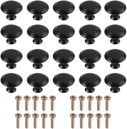 Cabinet Drawer Handle 20pcs Door Knobs Home Cabinet Handles Cupboard Drawer Kitchen Pulls for Furniture Handle Bathroom and Cabinet Doors New in Saudi Arabia