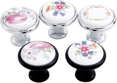 Cabinet Drawer Handle 1Pc 32mm Ceramic Drawer Knob Furniture Handle Modern Cabinet Knobs and Handles Door Cupboard Drawer Pull Handle for Kids Bedroom(A) in Saudi Arabia
