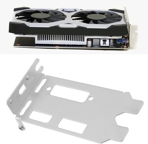 Full Low Profile Bracket Compatible with MSI Nvidia GeForce GTX1650 GTX1650Ti LP Video Card in Saudi Arabia