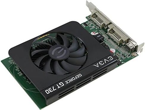 بطاقة رسوميات EVGA 01G-P3-2731-KR GeForce GT 730 - 700 ميجاهرتز كور - 1 جيجابايت DDR3 SDRAM - PCI Express 2.0 x16 - 1600 ميجاهرتز ساعة ذاكرة - 4096 x 2160 - DirectX 12، OpenGL 4.4، OpenCL - DVI - 2 × مخرجات DVI in Saudi Arabia