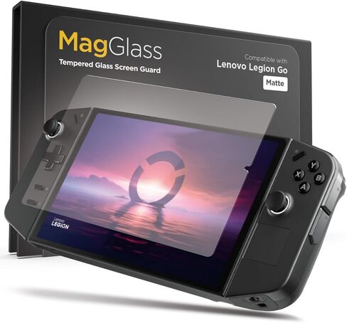 magglass مصمم لجهاز Lenovo Legion Go 2 واقي شاشة غير لامع (8.8 بوصة) زجاج مقسى مضاد للوهج ومقاوم لبصمات الأصابع مع أداة التثبيت المتضمنة in Saudi Arabia