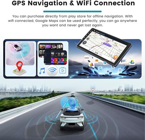Android 15 Car Radio for Mitsubishi Outlander Sport 2011-2017/ASX 2013-2015/RVR 2011-2017, 10.1 inch HD IPS Touch Screen Bluetooth Radio with Carplay Android Auto WiFi GPS 2G RAM 64G ROM in Saudi Arabia