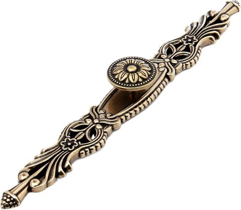 Cabinet Drawer Handle 1Pc Vintage Furniture Handle Antique Bronze Cabinet Knobs and Handles Wardrobe Cupboard Drawer Kitchen Pull Knob for Furniture(Style 5) in Saudi Arabia