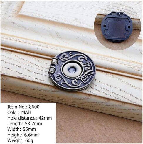Cabinet Drawer Handle Coffee Vintage Furniture Handle and Knob Cabinet Pulls Kitchen Knobs Drawer Knob Cupboard Pull(MAB) in Saudi Arabia
