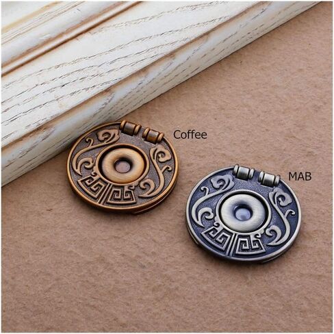 Cabinet Drawer Handle Coffee Vintage Furniture Handle and Knob Cabinet Pulls Kitchen Knobs Drawer Knob Cupboard Pull(MAB) in Saudi Arabia