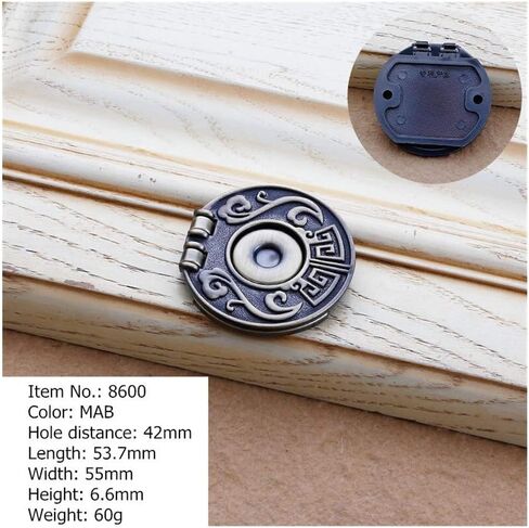 Cabinet Drawer Handle Coffee Vintage Furniture Handle and Knob Cabinet Pulls Kitchen Knobs Drawer Knob Cupboard Pull(MAB) in Saudi Arabia