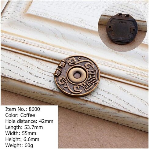 Cabinet Drawer Handle Coffee Vintage Furniture Handle and Knob Cabinet Pulls Kitchen Knobs Drawer Knob Cupboard Pull(MAB) in Saudi Arabia