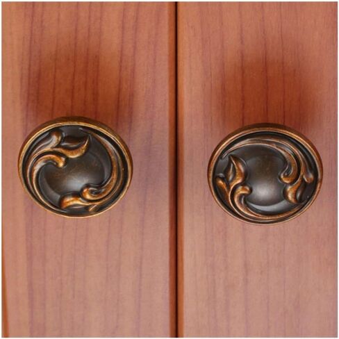 Cabinet Drawer Handle 1Pc Antique Coffee Furniture Handles Rustic Drawer Knobs Kitchen Cabinet Vintage Handle Cupboard Door Pulls Knob 96/128mm(B 96mm) in Saudi Arabia