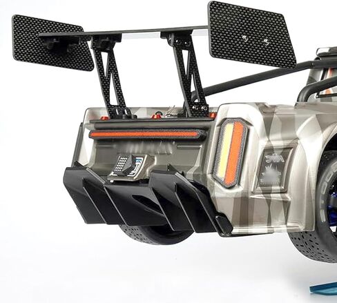 Carbon Fiber Tail Rear Wing for Arrma 6S 1/8 Typhon,3 MM Thick Carbon Rear Spoiler Upgrades Replace Parts for RC Vehicle Scale Accessories ARA480046(1/8 6S Typhon-Small Size Style) in Kuwait