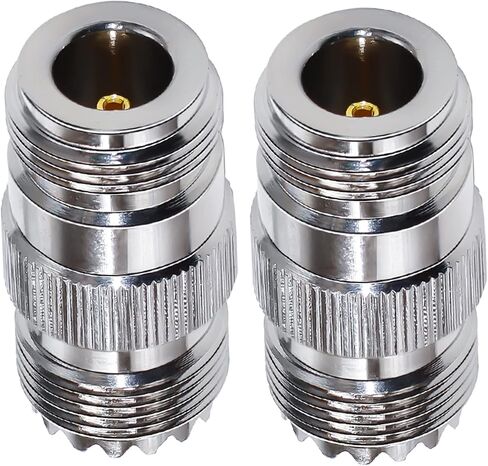 TUOLNK UHF إلى N موصل عدة N-نوع ذكر/أنثى إلى SO239 UHF ذكر/أنثى RF محول محوري لتمديد كابل/هوائي CCTV N إلى UHF محول محوري عدة 4 مجموعة in Saudi Arabia