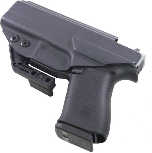 حافظة FDO Industries IWB Kydex متوافقة مع Glock 48 MOS - مفاهيم حمل سرية مقاس 1.5 بوصة مشبك تروس معدني أحادي الكتلة - قطع بصري - سلسلة Paladin - صنع في الولايات المتحدة الأمريكية in Kuwait