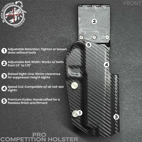 Pro Competition Holster fits CZ Shadow 2 in Saudi Arabia