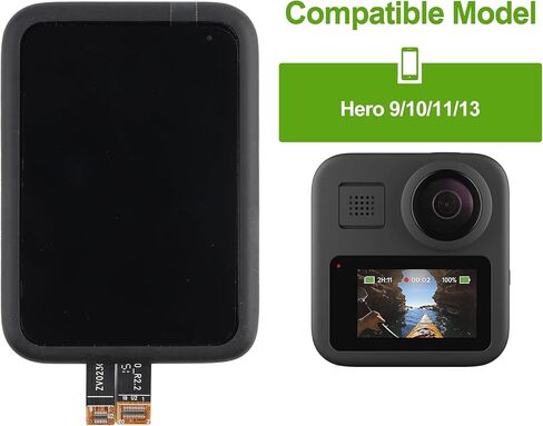استبدال شاشة LCD الرقمية المتوافقة مع Go-Pro Hero 9/10/11/12/13 LCD Action Camera Display Touch Screen Digitizer Assembly مع أدوات إصلاح in Kuwait