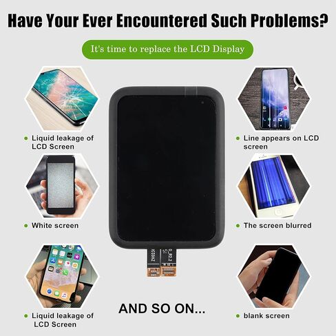 استبدال شاشة LCD الرقمية المتوافقة مع Go-Pro Hero 9/10/11/12/13 LCD Action Camera Display Touch Screen Digitizer Assembly مع أدوات إصلاح in Kuwait