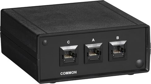 الصندوق الأسود RJ45 2-to-1 CAT6 Ethernet 10G محول سطح المكتب اليدوي in Kuwait