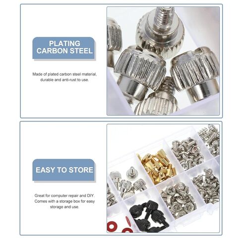 Homoyoyo 228pcs Computer Screws Assortment Kit with Flat Head Tapping and Countersunk Bolts for Motherboard, PC Case, Power Supply, Hard Drive, Fan Installation – Laptop and Desktop Repair in Saudi Arabia