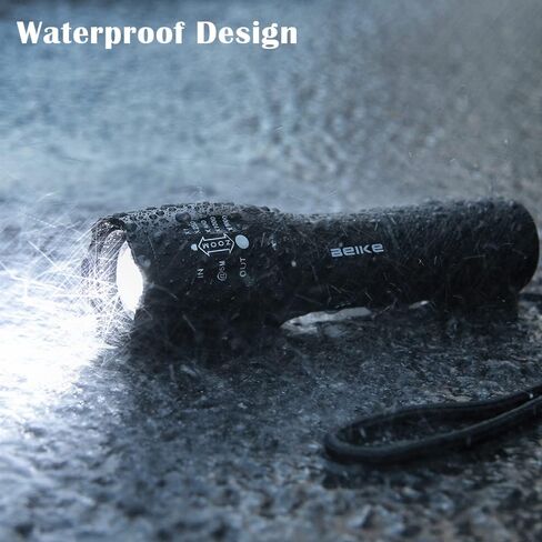 BEIKE Flashlight 2 Pack, Flash Light High Lumens, Small Flashlights Powerful, Super Bright LED Flashlight, Handheld Flashlights for Home, Camping, Emergency, Power Outages, Travel in Saudi Arabia