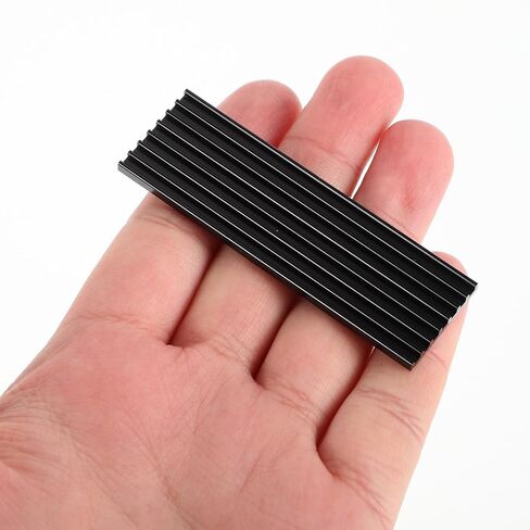 مجموعة مبدد حرارة Artibetter 8 قطع M.2 SSD سوداء مع وسادات تبريد تبريد سلبية من الألومنيوم لأجهزة الكمبيوتر المحمول وملحقات تبديد الحرارة in Saudi Arabia