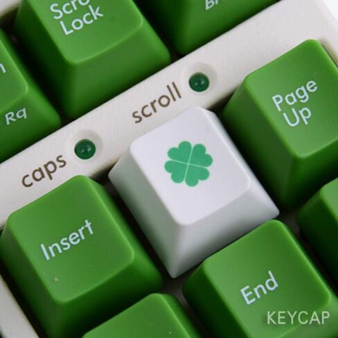 أغطية مفاتيح PBT بتصميم أربع أوراق البرسيم للوحة مفاتيح الألعاب الميكانيكية Cherry Mx Switch ملف تعريف الكرز أغطية مفاتيح OEM in Kuwait