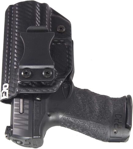 مدافع شرس IWB Kydex Holster Walther PPQ سلسلة محارب الشتاء - صنع في الولايات المتحدة الأمريكية - يناسب M1 وM2 in Saudi Arabia