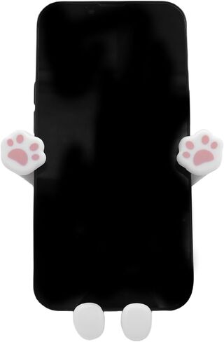 Cute Cat Car Phone Bracket Mount for Car Vent Cartoon Phones Mount for Air Vent Universal Phone Bracket Compatible with 4 to 7 Inches Phones with Cases in Saudi Arabia