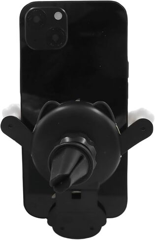 Cute Cat Car Phone Bracket Mount for Car Vent Cartoon Phones Mount for Air Vent Universal Phone Bracket Compatible with 4 to 7 Inches Phones with Cases in Saudi Arabia