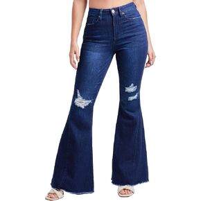 YMI Women's Gigi High Rise Extreme Fit & Flare Repreve W/Lycra in Saudi Arabia