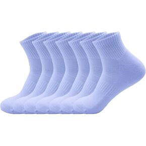 ALEX YVN Unisex Ankle Cushioned Training Socks 7 packs