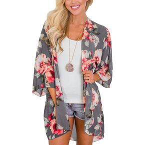 MayBuy Women’s Beach Swimwear Swimsuit Bathing Suit Cover Ups Long Kimono Cardigans Dusters