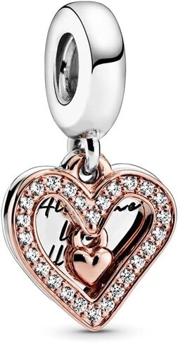 حلية متدلية بخرز إيزي توكسيدو لأساور باندورا تناسب سلسلة الأفعى الأوروبية S925 فضة استرلينية مجوهرات هدايا للنساء والفتيات لأعياد الميلاد والتخرج من المدرسة in Kuwait