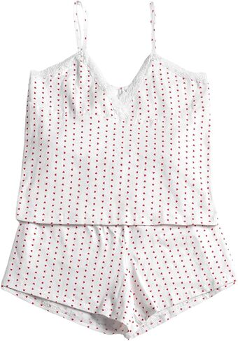 طقم نسائي مكون من قطعتين متناسق من Multitrust Y2K طقم صالة مريح قميص قصير وسروال قصير عالي الخصر طقم Pjs ملابس للاستلقاء in Kuwait