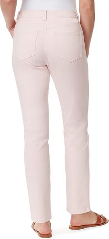 Gloria Vanderbilt Women's Amanda Classic High Rise Tapered Jean, Rosy Pink, 8 Petite in Saudi Arabia