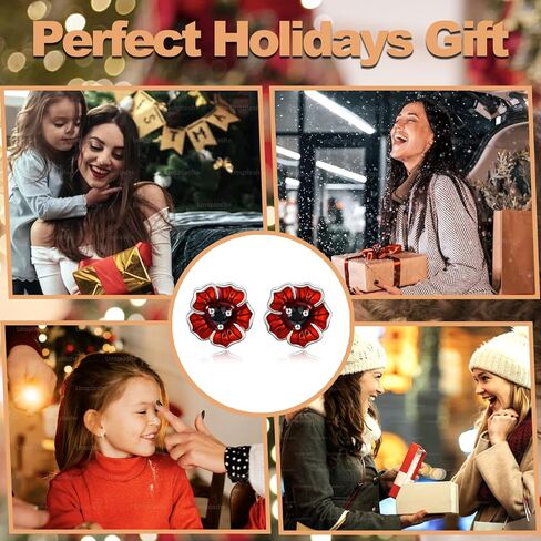 أقراط الخشخاش الأحمر من الفضة الإسترليني: 925 أقراط الخشخاش المضادة للحساسية أقراط على شكل زهرة مجوهرات هدية للنساء والفتيات المراهقات in Kuwait