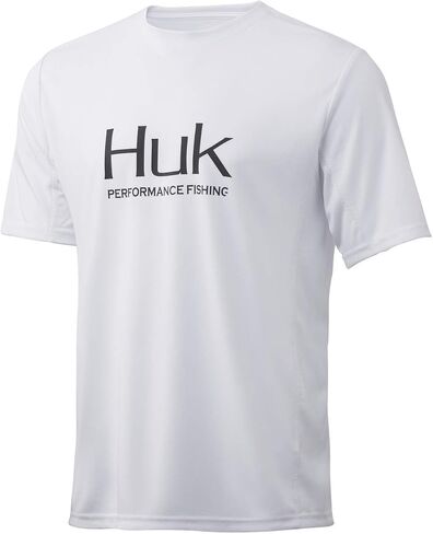 قميص الصيد الرجالي Icon X بأكمام قصيرة من HUK مع حماية من الشمس in Saudi Arabia
