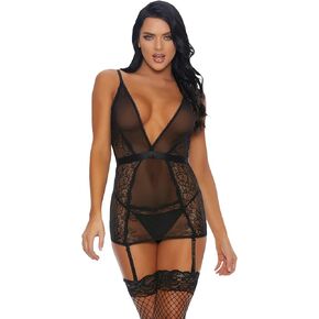 Forplay womens A Sheer Thing Chemise