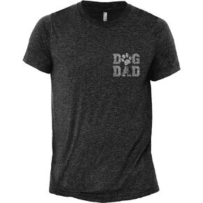 Thread Tank Dog Dad Gifts for Men, Best Dog Dad Shirt Gift Idea, Modern Breathable Crew Neck Graphic Tshirt
