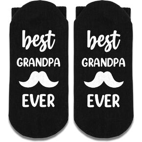 Best Grandpa Ever Socks, Gifts For Men, Grandpa Gifts, Mens Socks.(131)