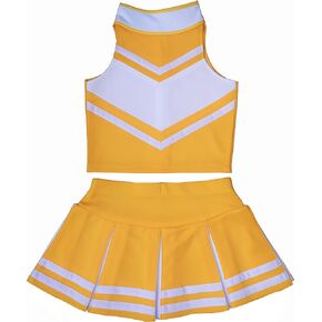 Big Girls' Women Cheerleader Costume Uniform Cheerleading Adult Dress Outfit Halloween