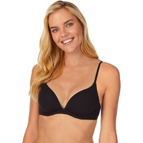 Cuddl Duds Women's Underwear Comfy Wired Plunge Bra